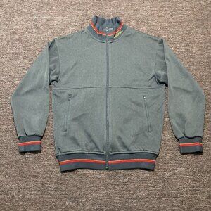 Vintage Mizuno World Win Track Jacket Full Zip Size M Gray‎ Sportswear Japan